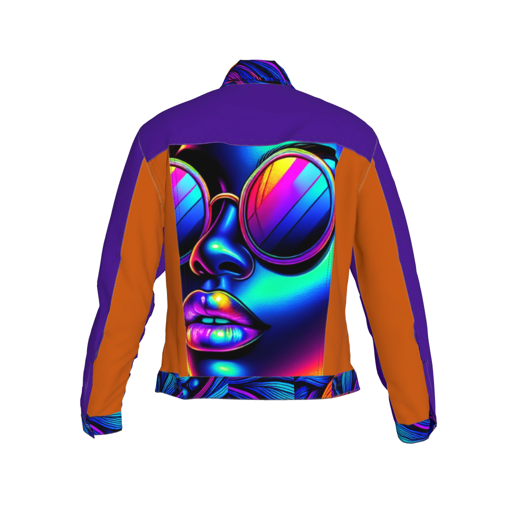 Retro Cool Vibes - Jean Jacket