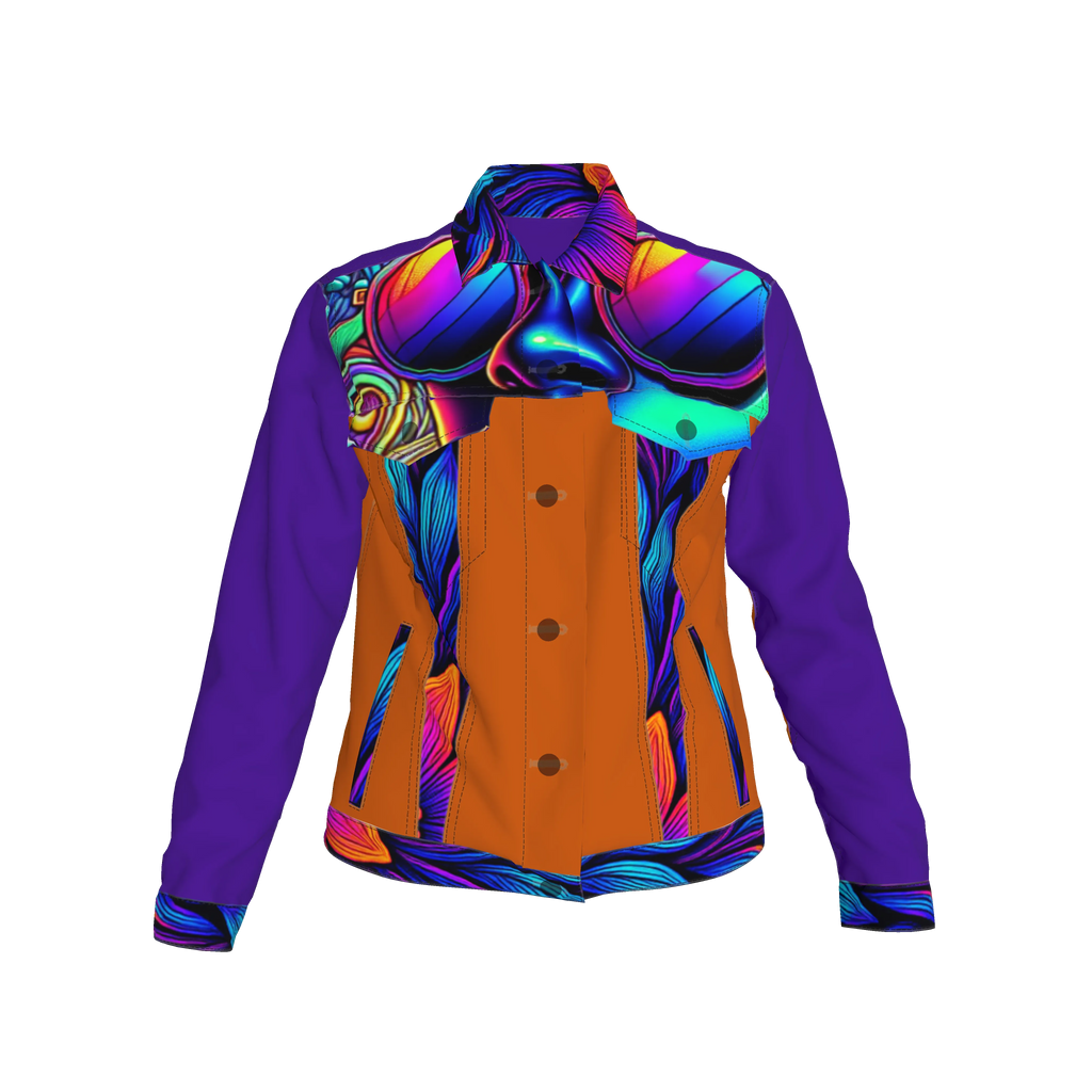 Retro Cool Vibes - Jean Jacket